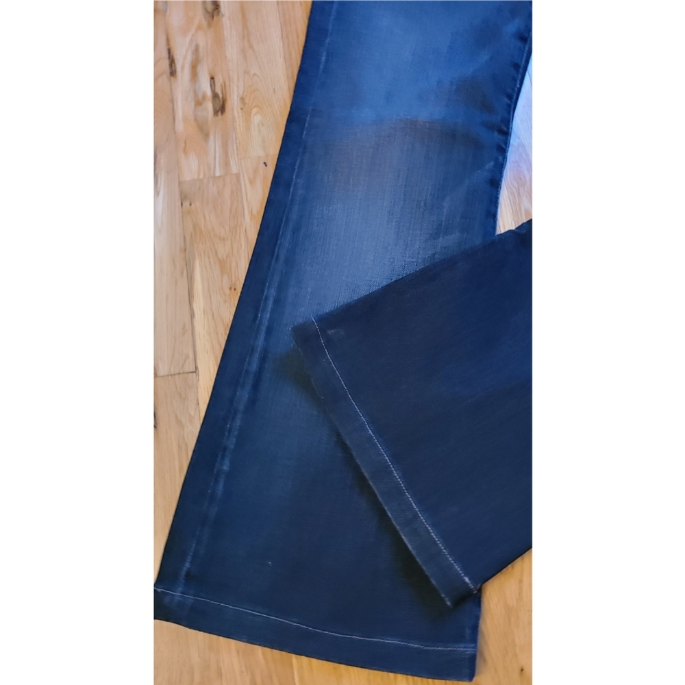 🆕️ 7 For All Mankind Dojo Flare Leg Jean Sz 28 70s Bohemian Streetwear Stretch - Picture 10 of 16